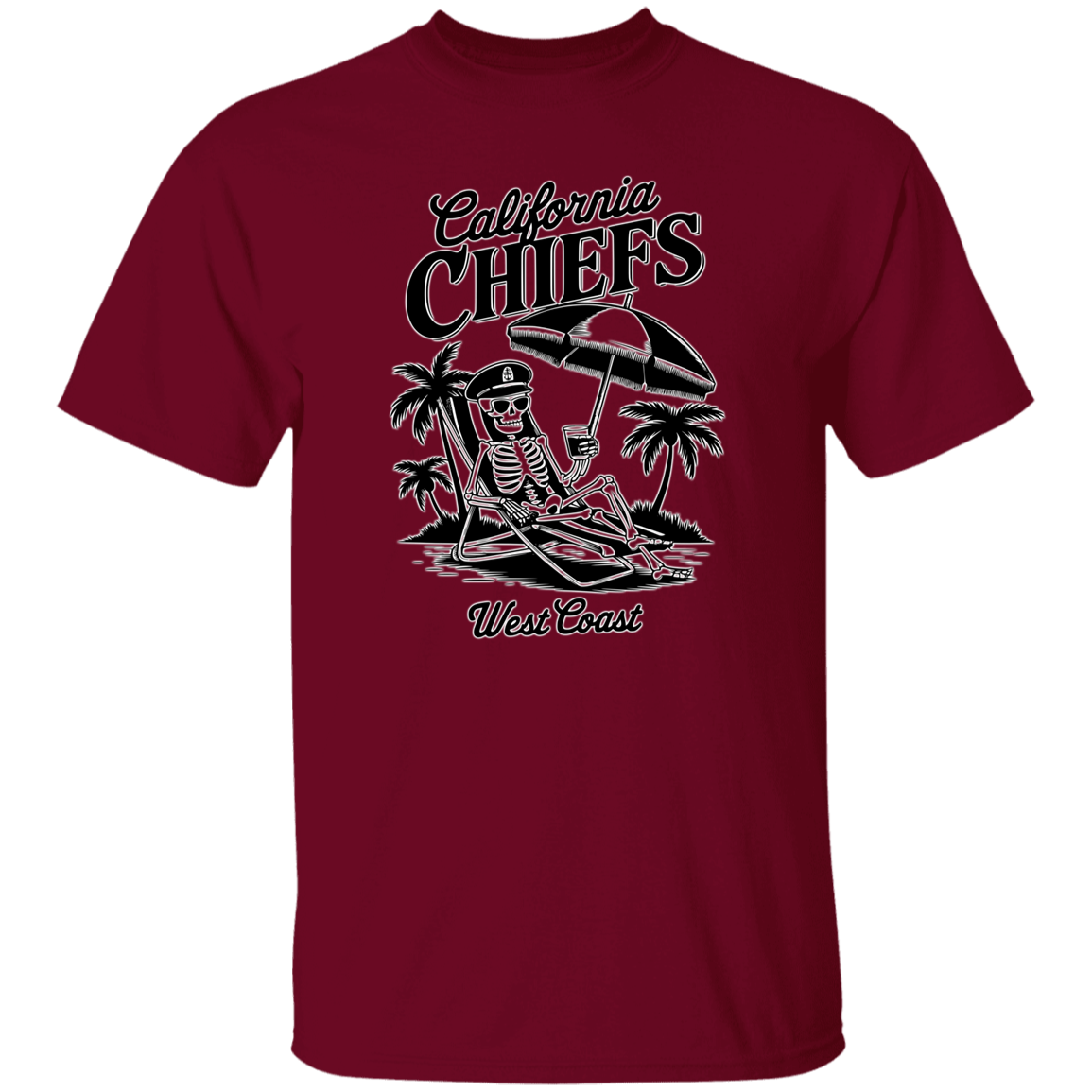 West Coast Chiefs 5.3 oz. T-Shirt