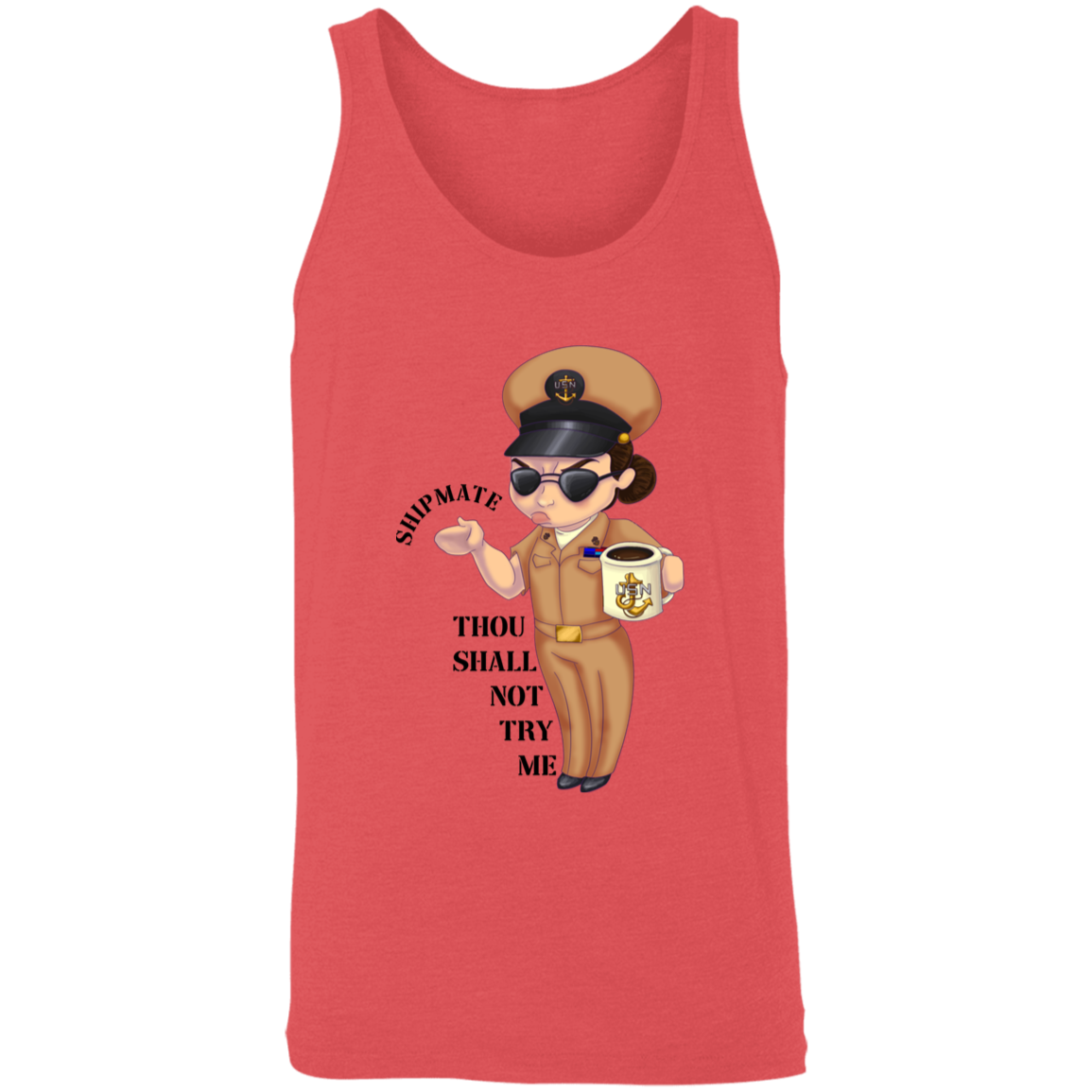 Knife Hand Unisex Tank