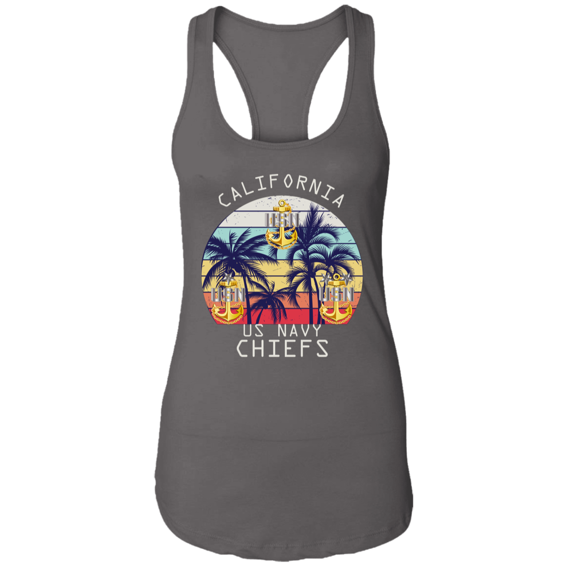 California Chiefs Ladies Racerback Tank