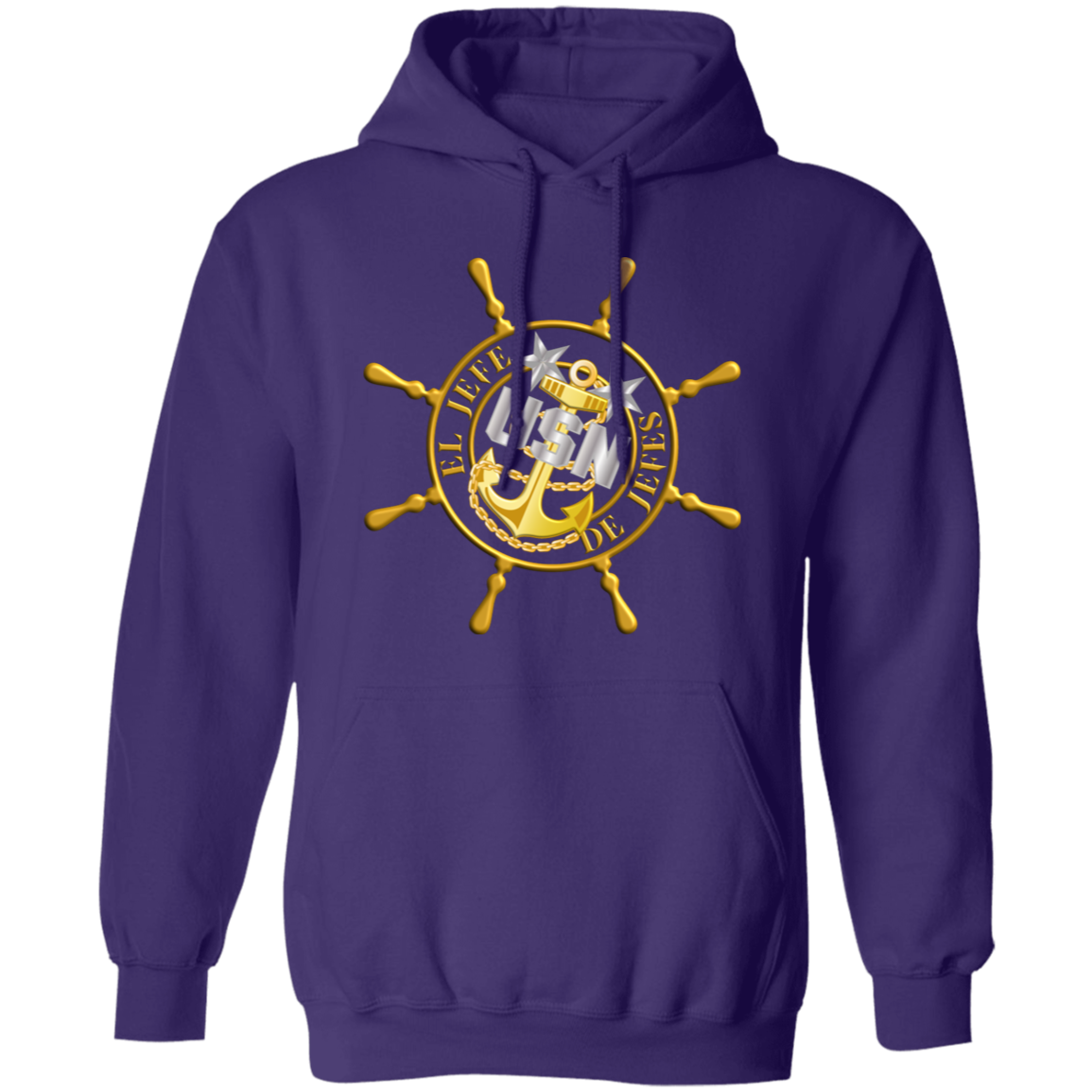 Ships Wheel Master Jefe Pullover Hoodie
