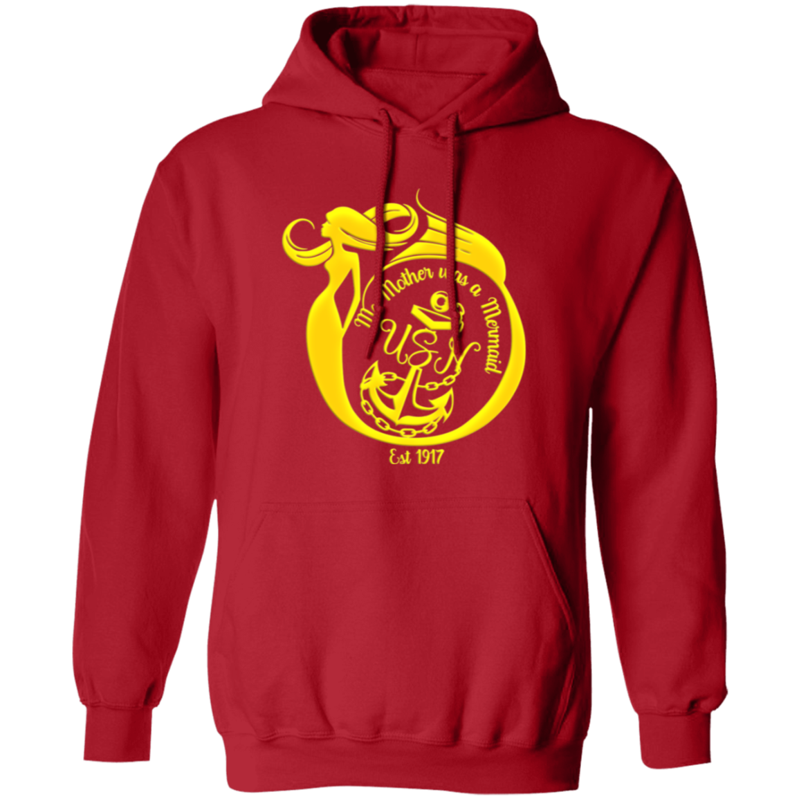 Me Mother Gold Pullover Hoodie