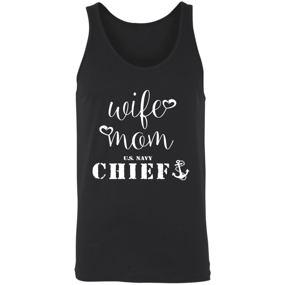 WMC White Unisex Tank