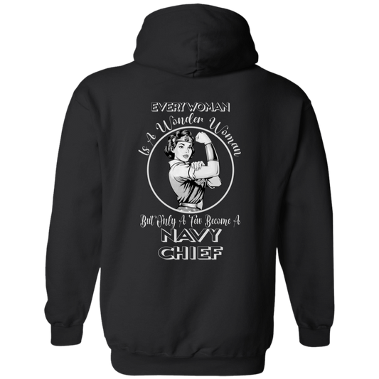 Every Wonder Woman BW Pullover Hoodie