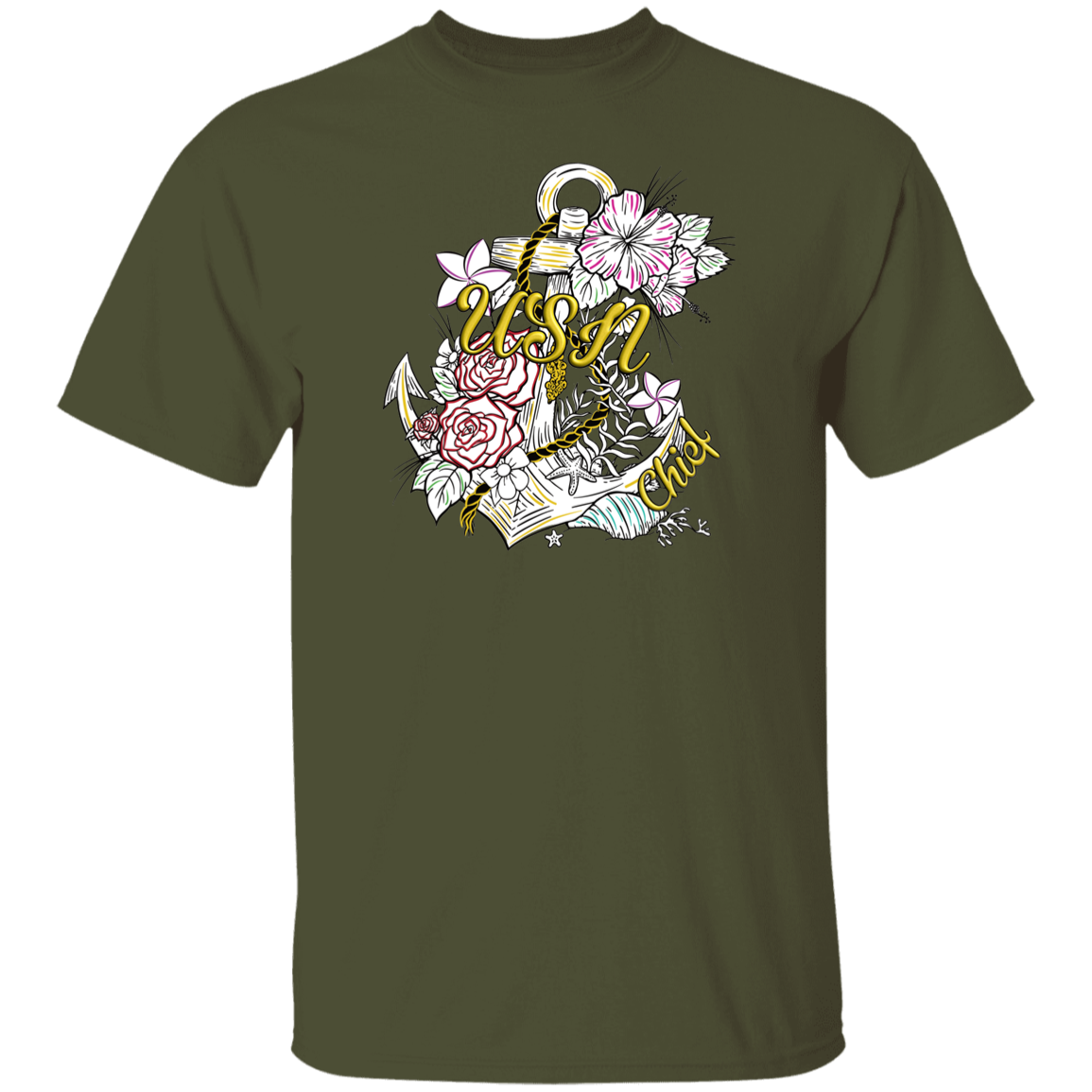 Wooden Anchor 5.3 oz. T-Shirt
