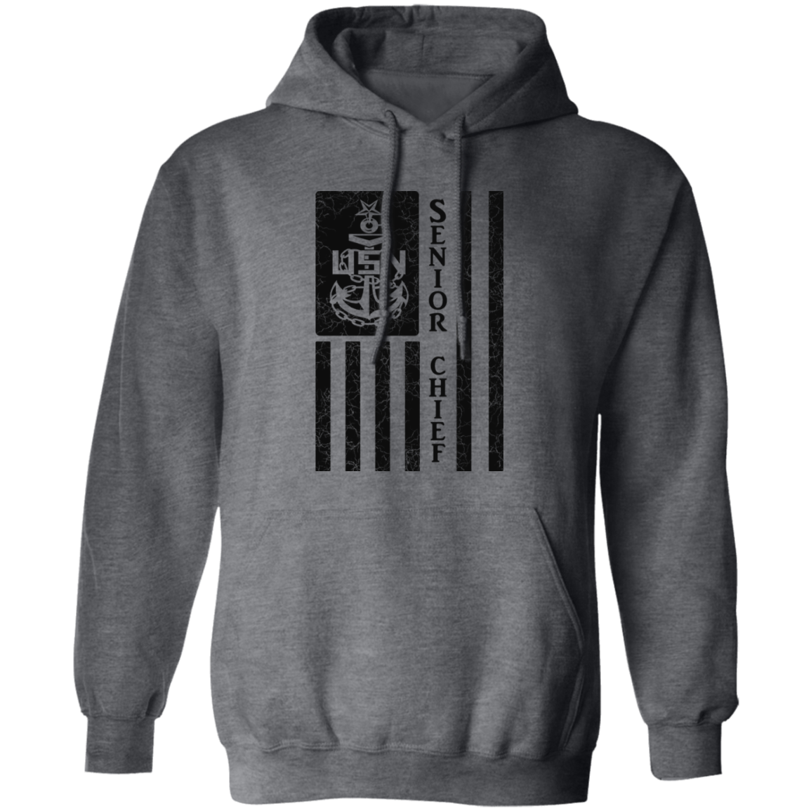 Senior Chief Flag Pullover Hoodie