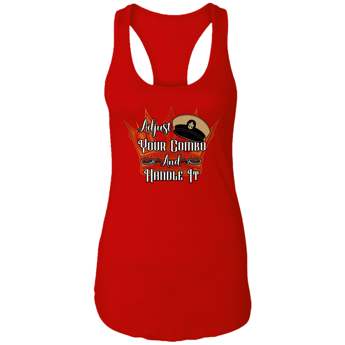 Adjust Your Combo Ladies Racerback Tank