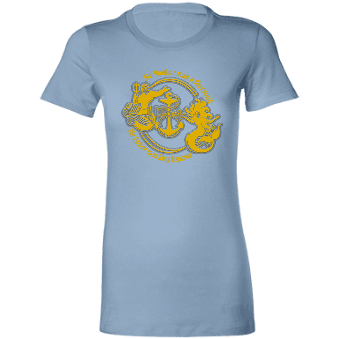 Me Mother and Father Gold Ladies' Favorite T-Shirt