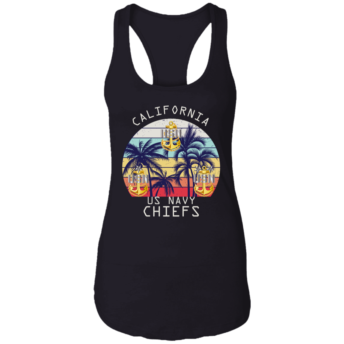 California Chiefs Ladies Racerback Tank