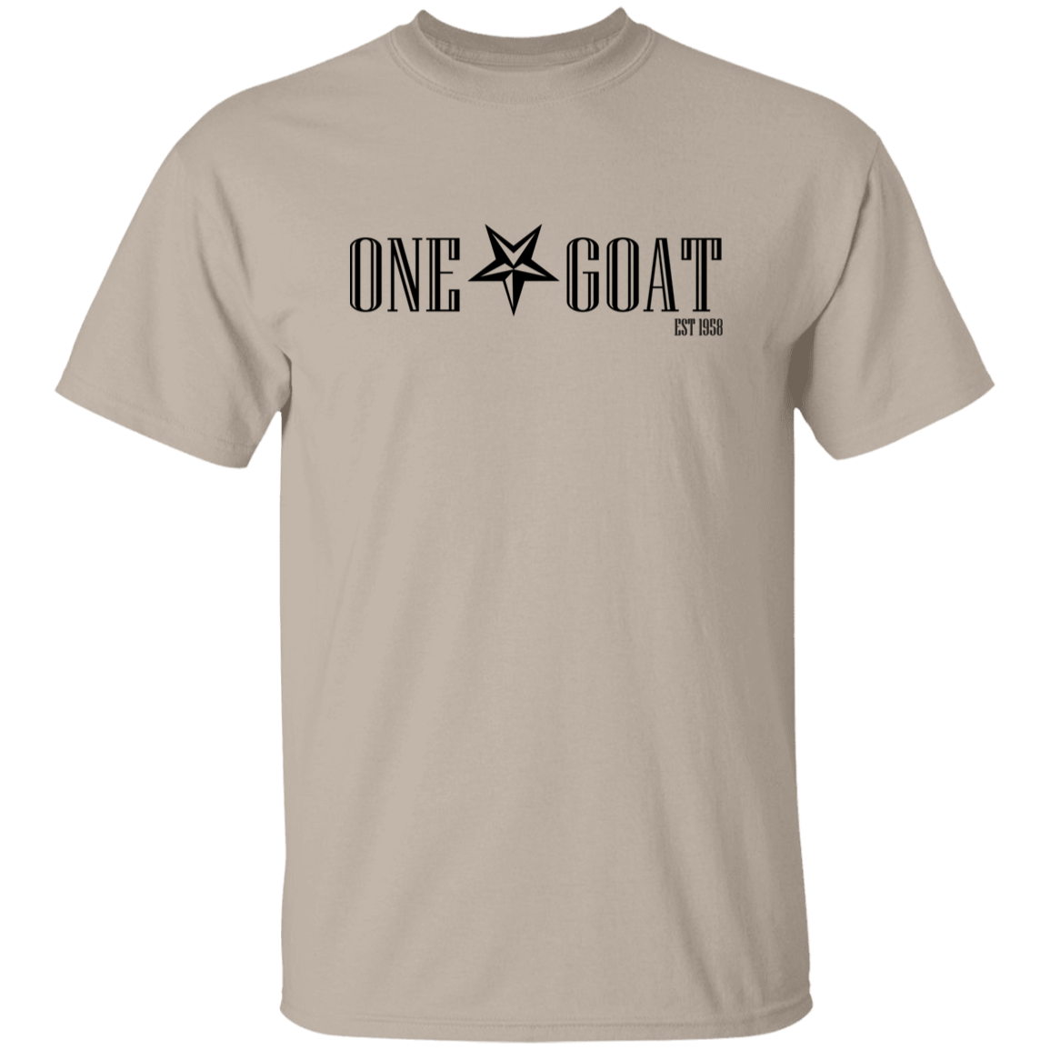 One Star Goat 5.3 oz. T-Shirt