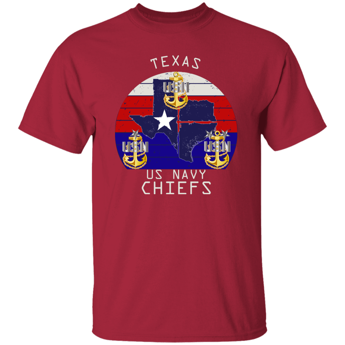 Texas Chiefs 5.3 oz. T-Shirt