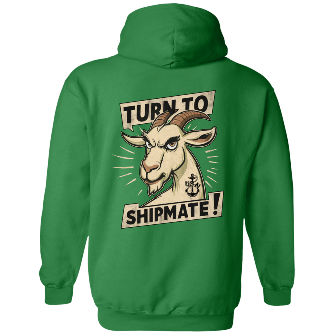 Turn To Shipmate FB Pullover Hoodie