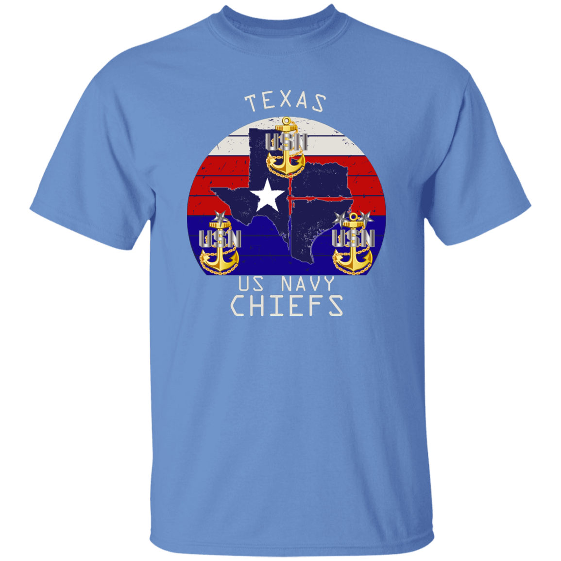 Texas Chiefs 5.3 oz. T-Shirt