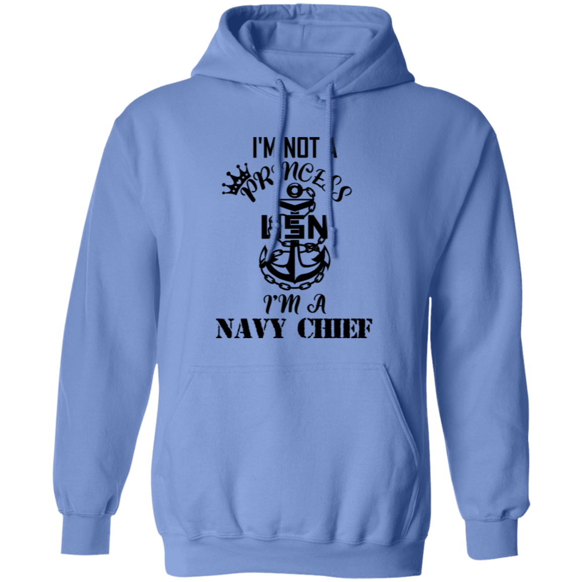 I'm not a Princess Pullover Hoodie