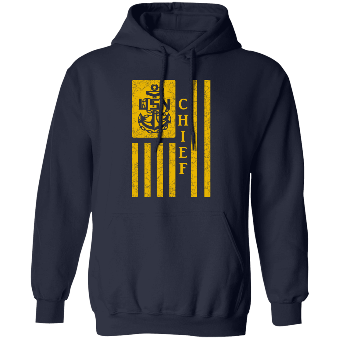 Chief Flag Gold Pullover Hoodie