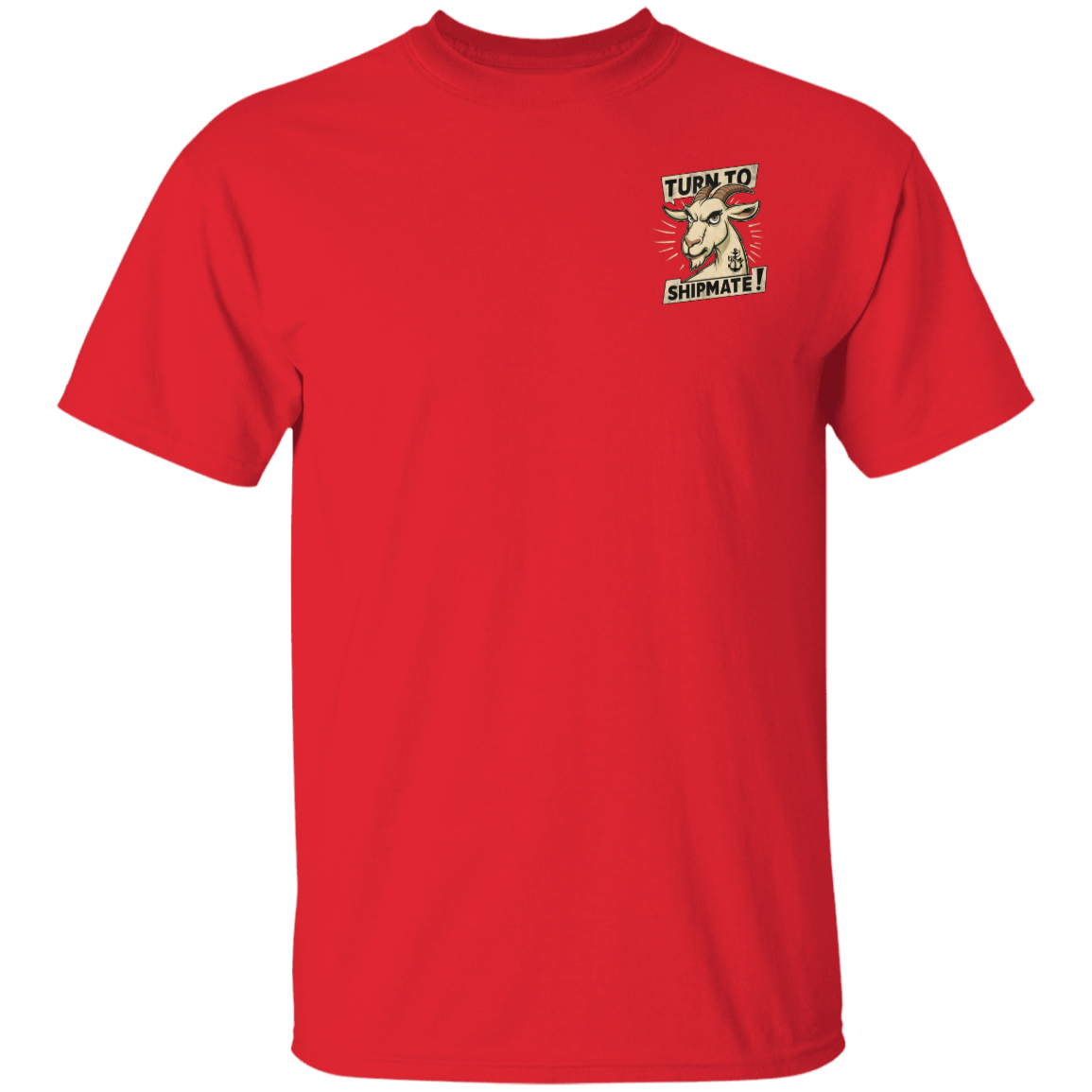 Turn To Shipmate FB 5.3 oz. T-Shirt