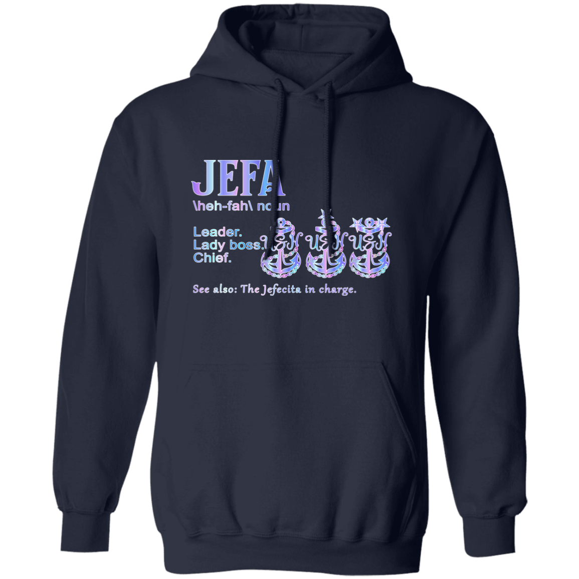 Jefa DefinitionPullover Hoodie