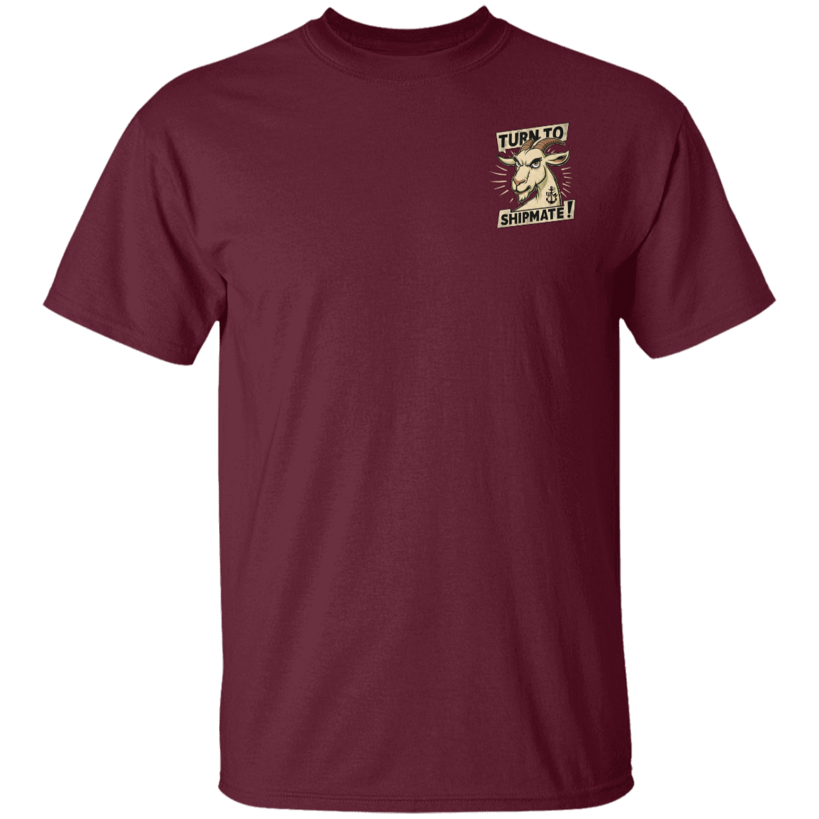 Turn To Shipmate FB 5.3 oz. T-Shirt