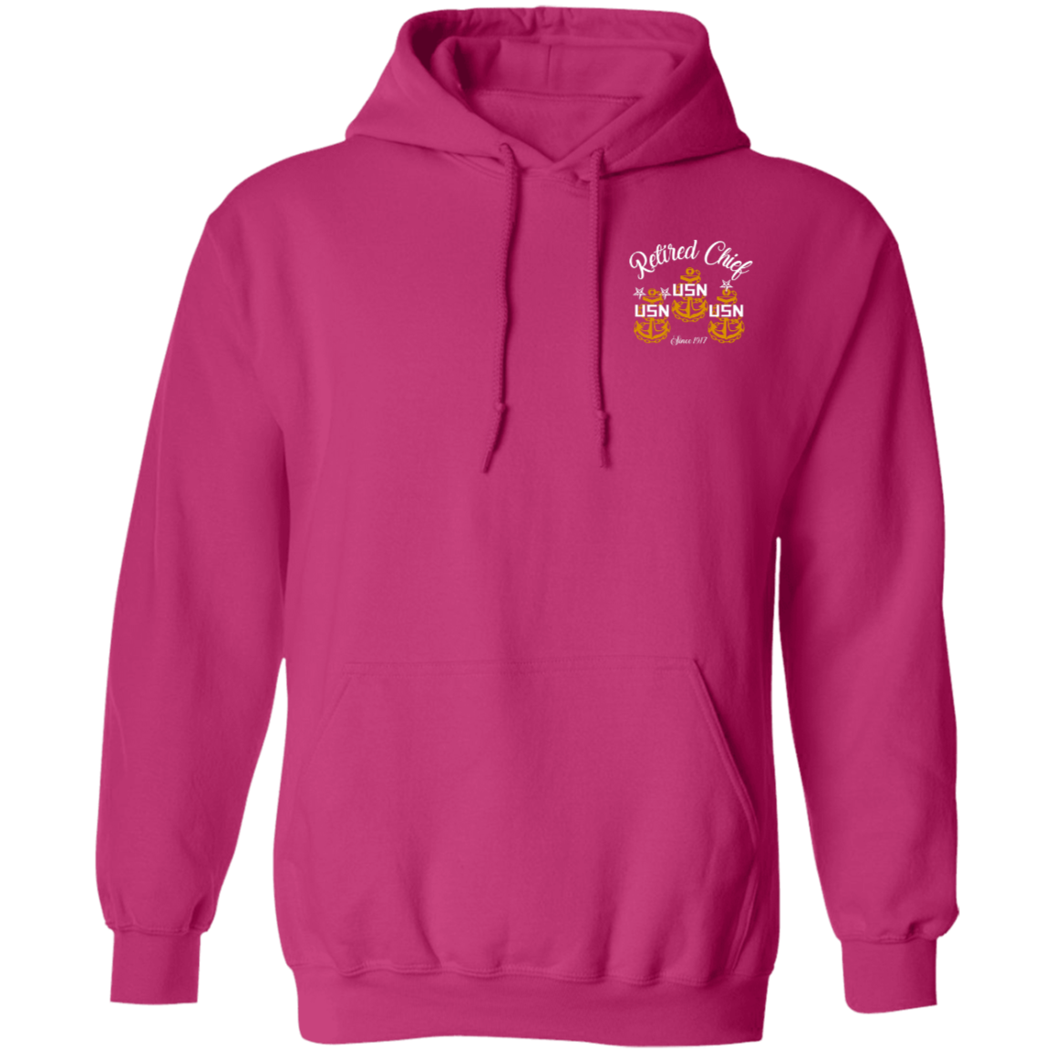 Retired Chief Rose FB Pullover Hoodie