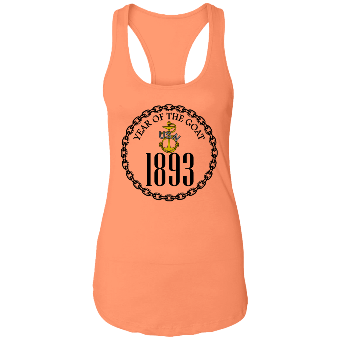 Year of the Goat Ladies Racerback Tank