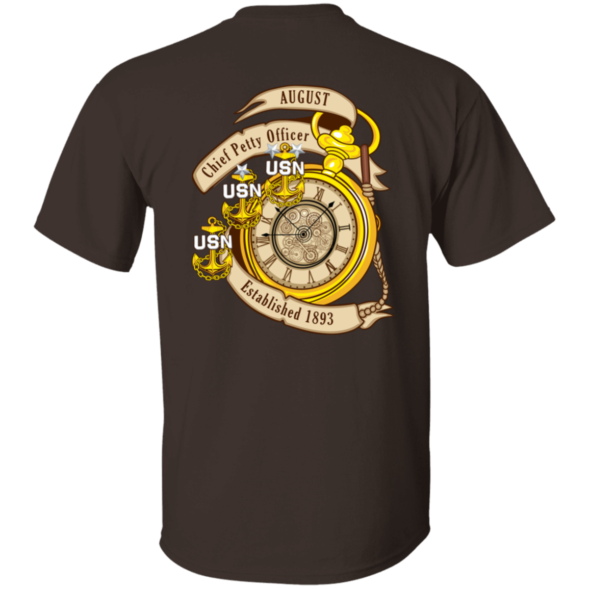 August CPO Two Sides 5.3 oz. T-Shirt