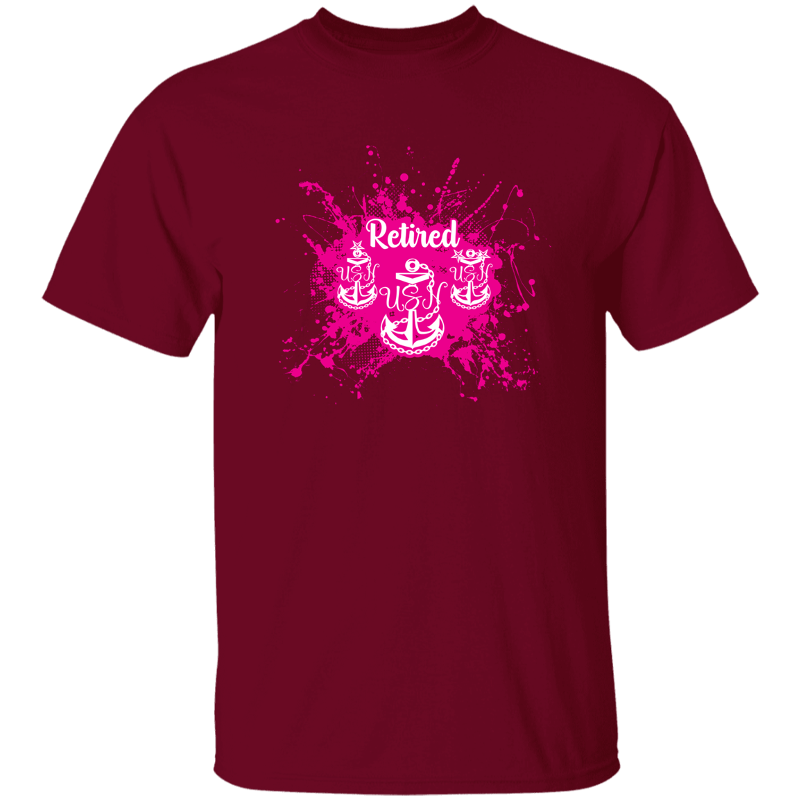 Retired Chief Pink Paint 5.3 oz. T-Shirt