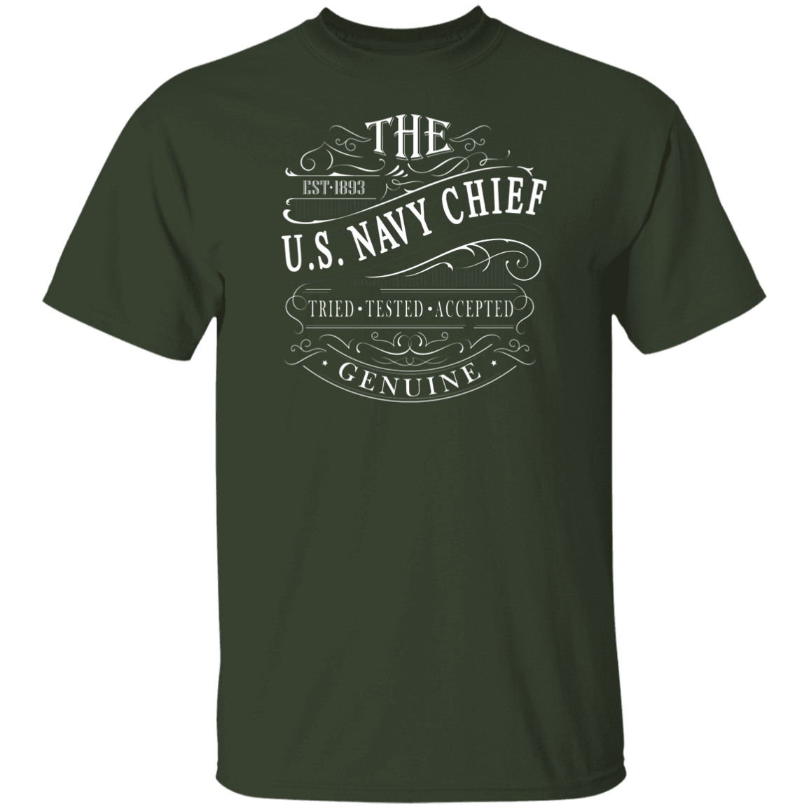 The US Navy Chief 5.3 oz. T-Shirt
