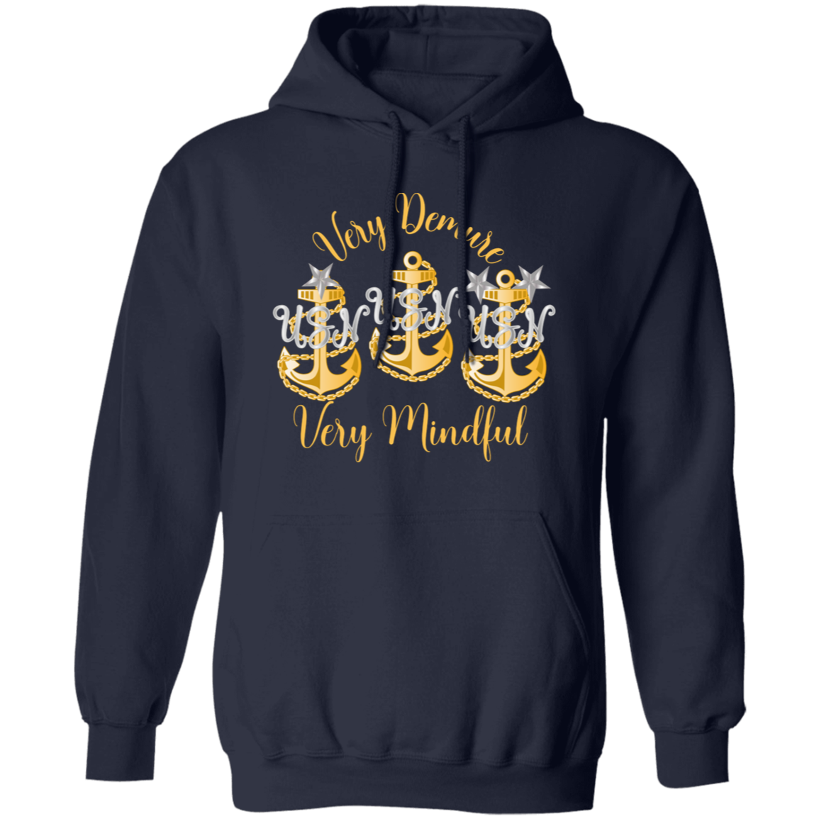 Very Demure Pullover Hoodie