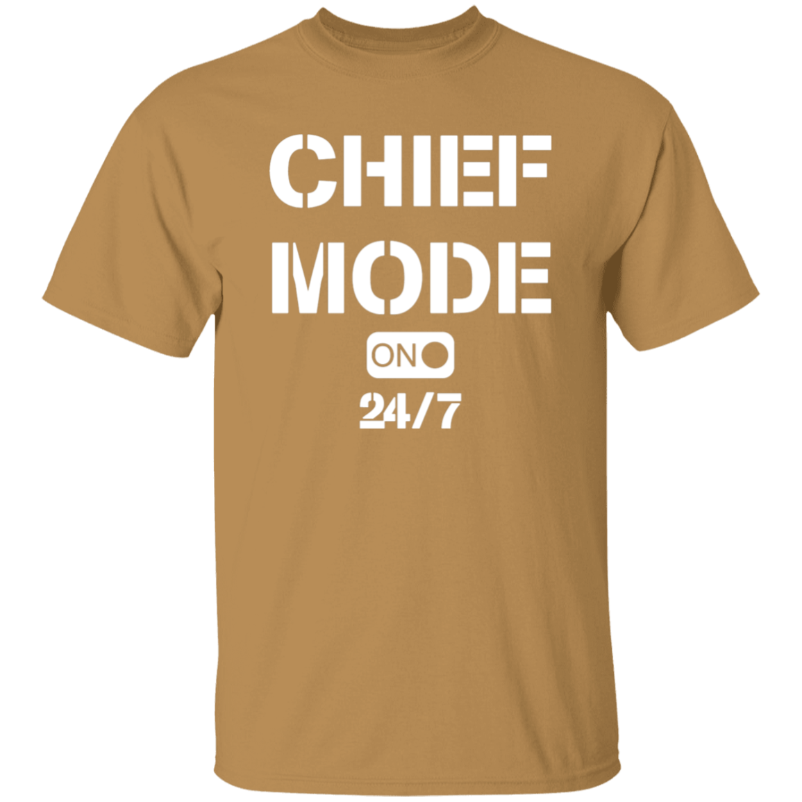 Chief Mode White 5.3 oz. T-Shirt