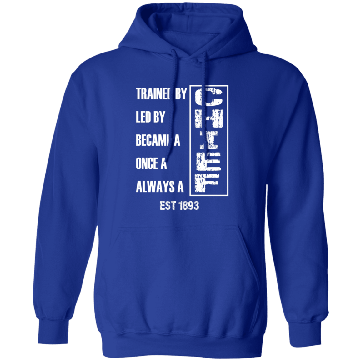 Always A Chief Pullover Hoodie White