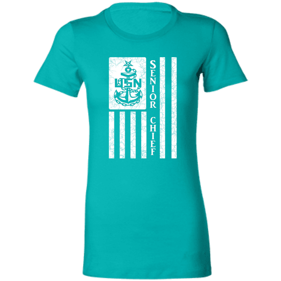 Senior Chief Flag White Ladies' Favorite T-Shirt