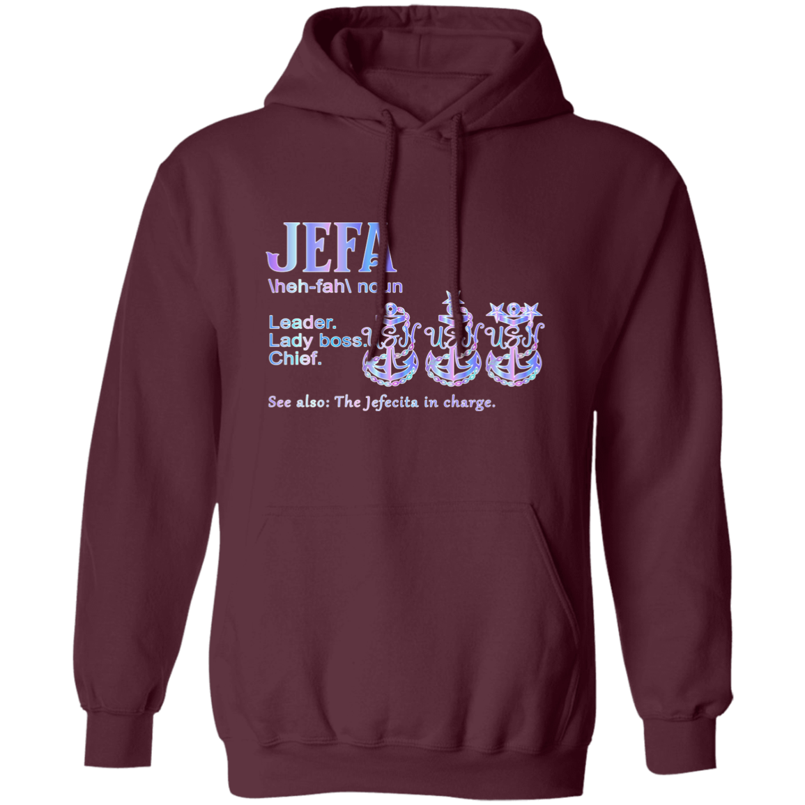 Jefa DefinitionPullover Hoodie