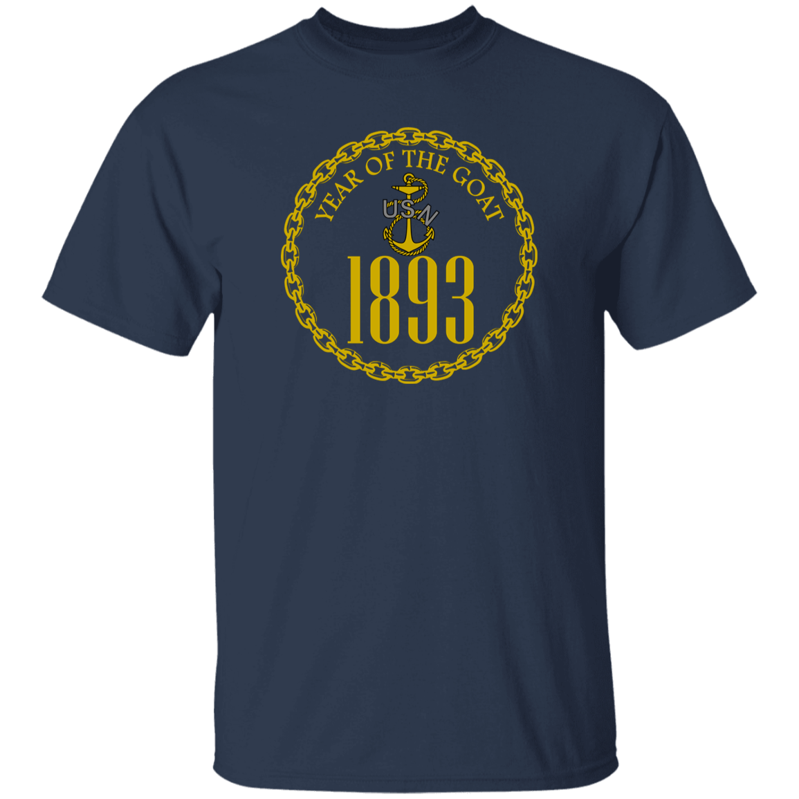 Year of the Goat Gold 5.3 oz. T-Shirt