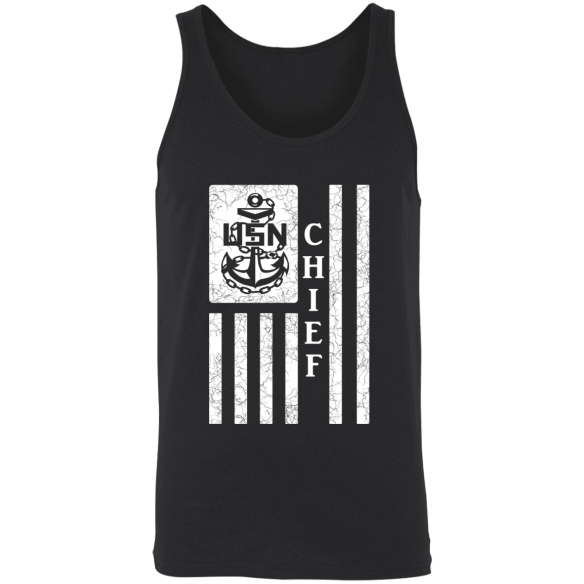 Chief Flag White Unisex Tank