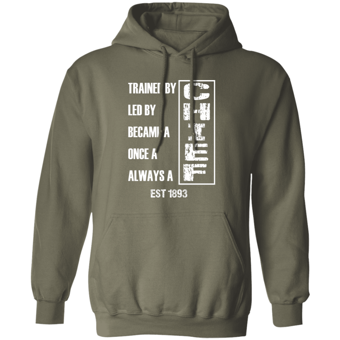 Always A Chief Pullover Hoodie White