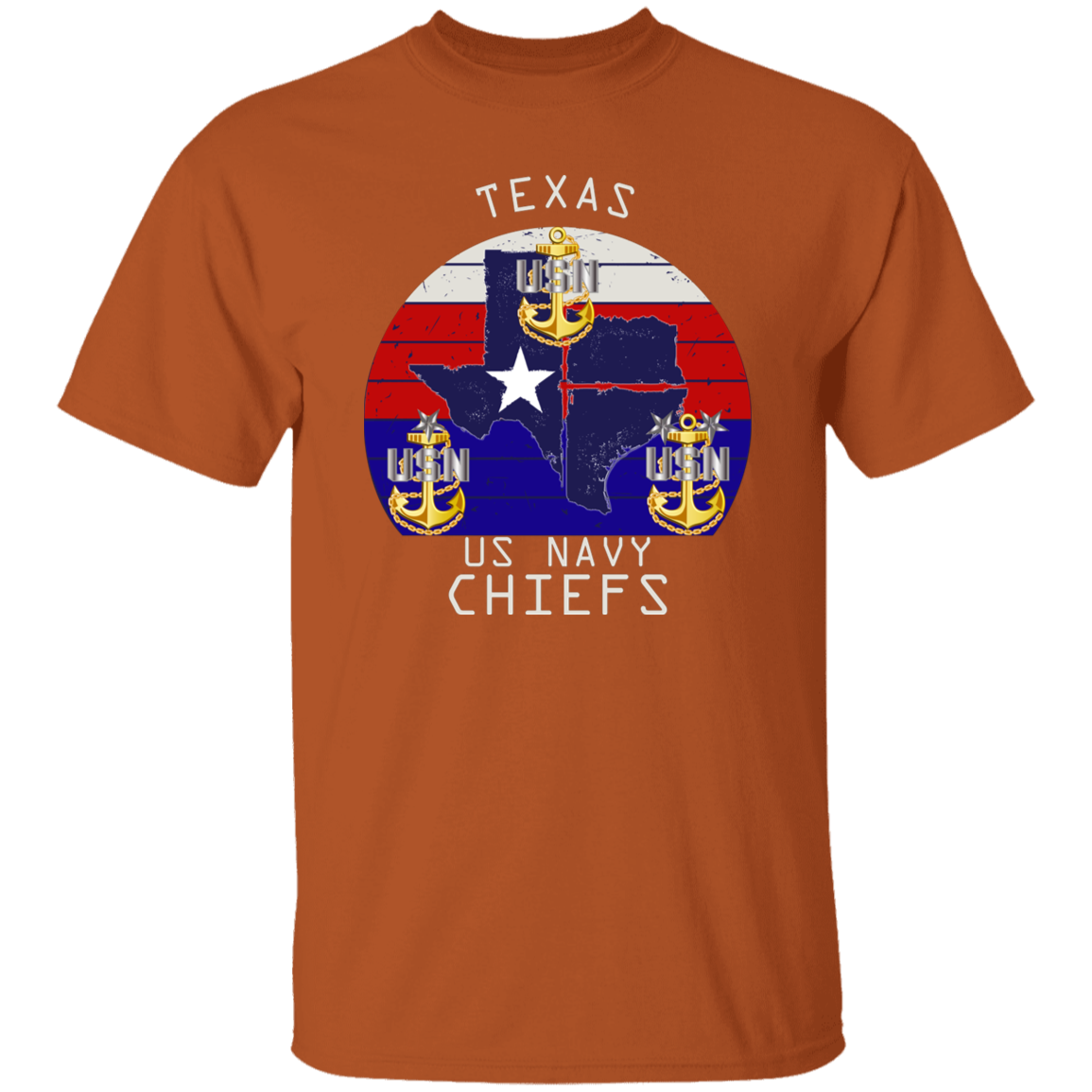 Texas Chiefs 5.3 oz. T-Shirt