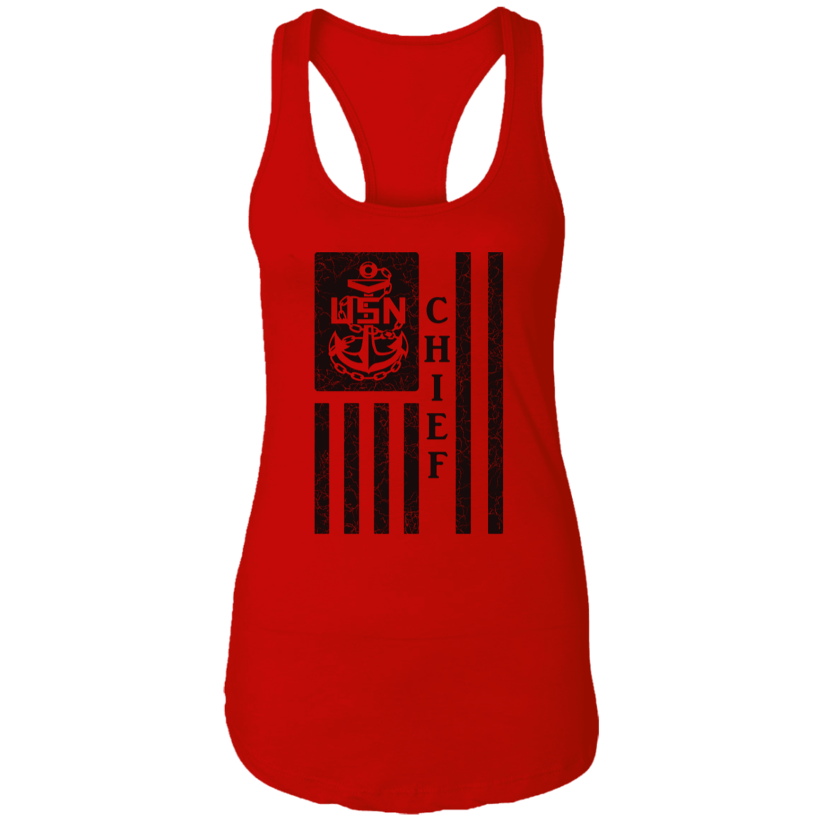 Chief Flag Ladies Racerback Tank