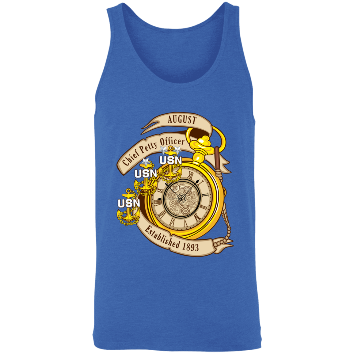 August CPO Unisex Tank