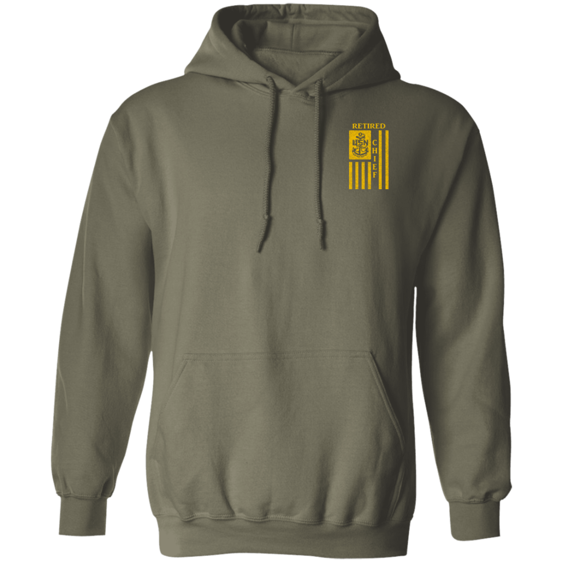 Retired Chief Flag FB Pullover Hoodie