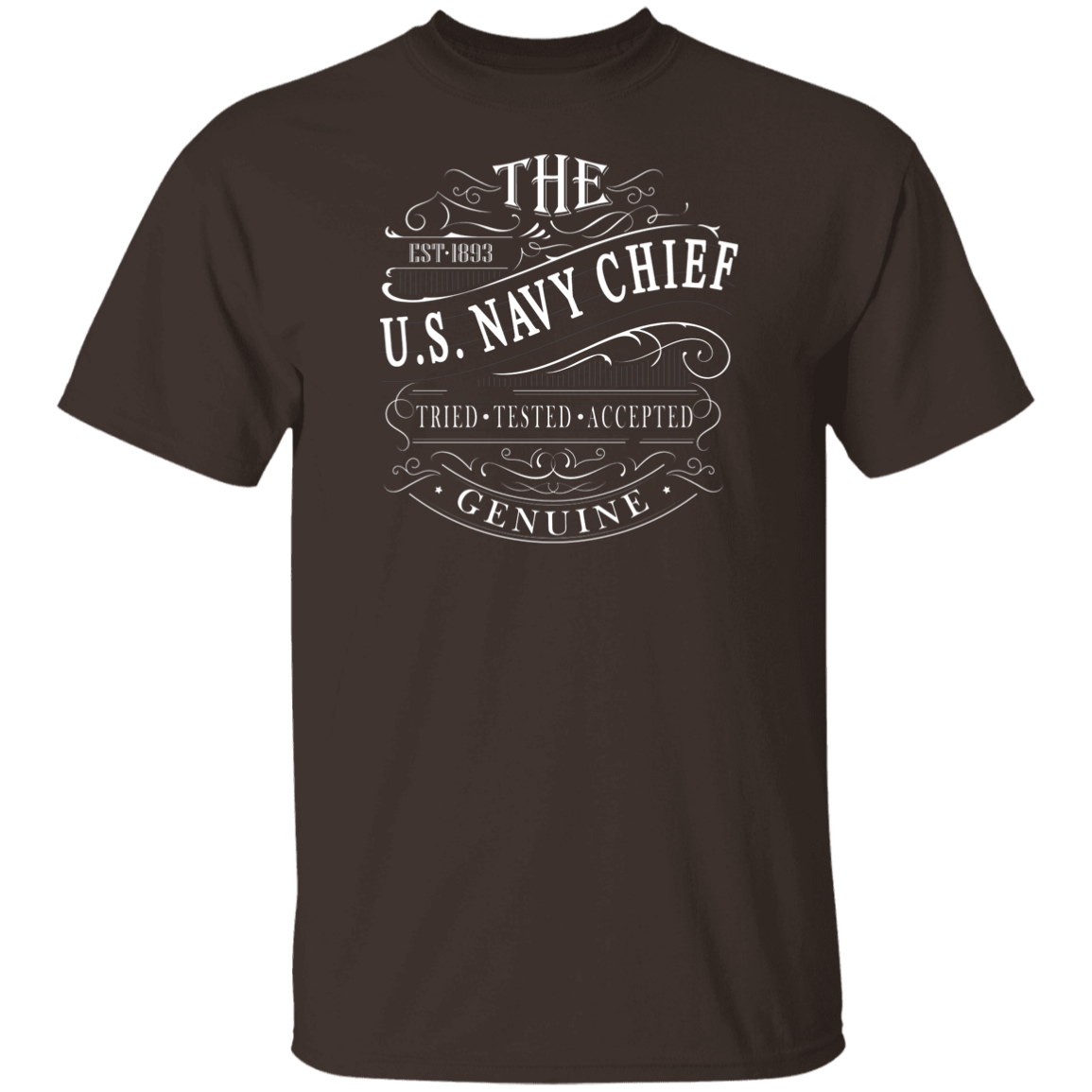 The US Navy Chief 5.3 oz. T-Shirt
