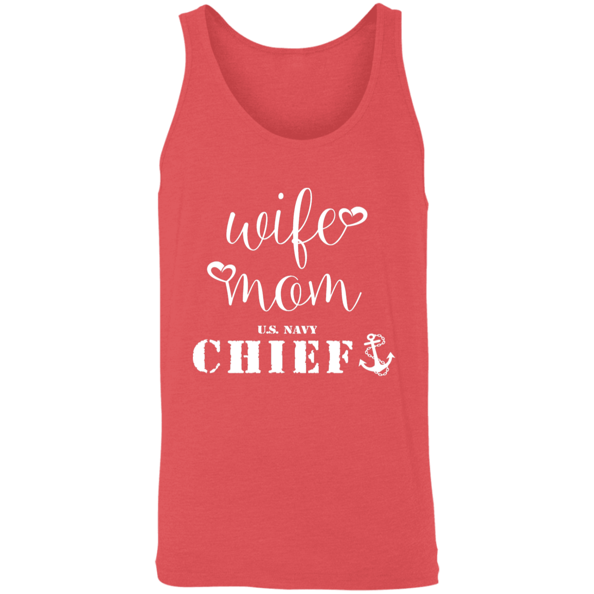 WMC White Unisex Tank