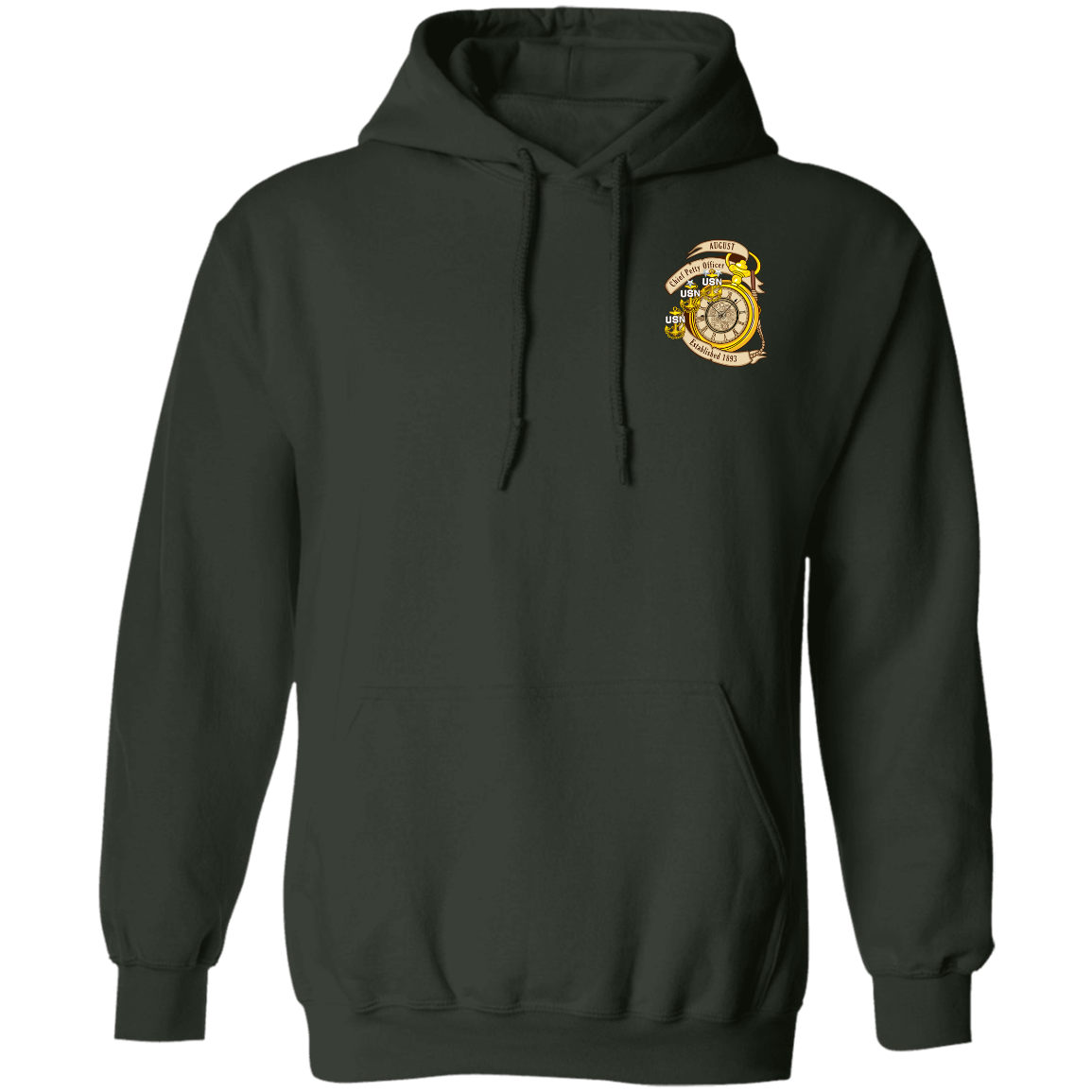 August CPO Two Side Pullover Hoodie