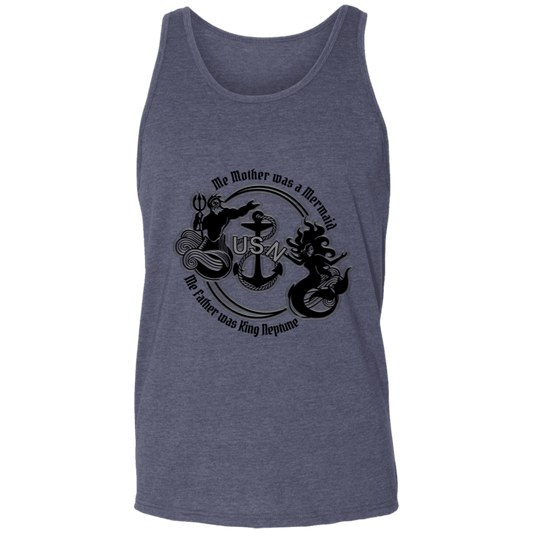 Me Mother and Father Unisex Tank