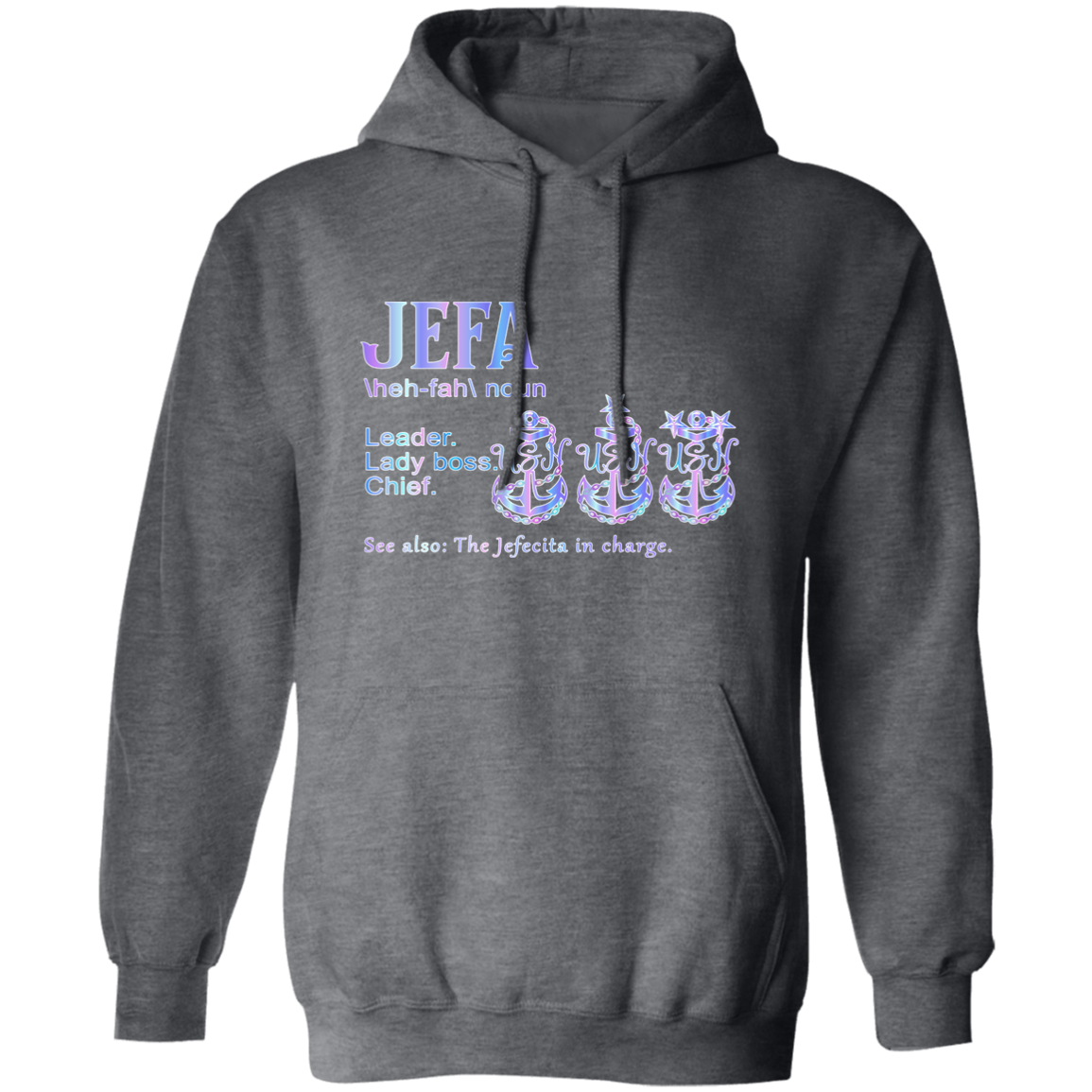 Jefa DefinitionPullover Hoodie