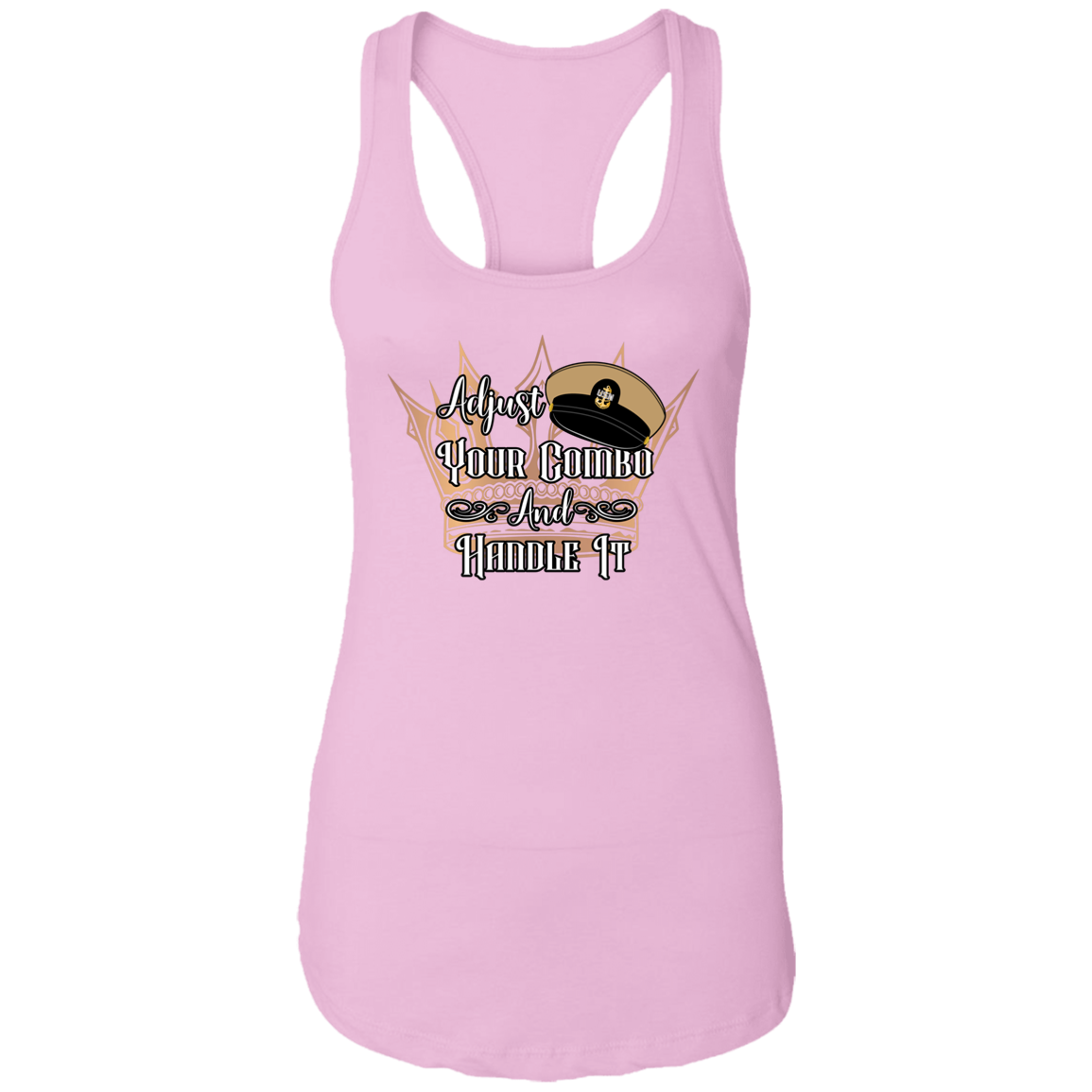 Adjust Your Combo Ladies Racerback Tank