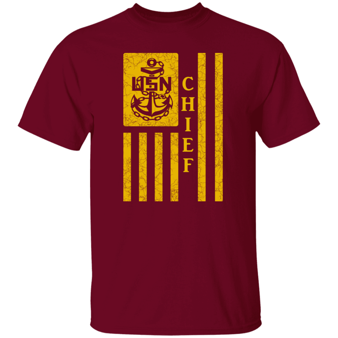 Chief Flag Gold 5.3 oz. T-Shirt