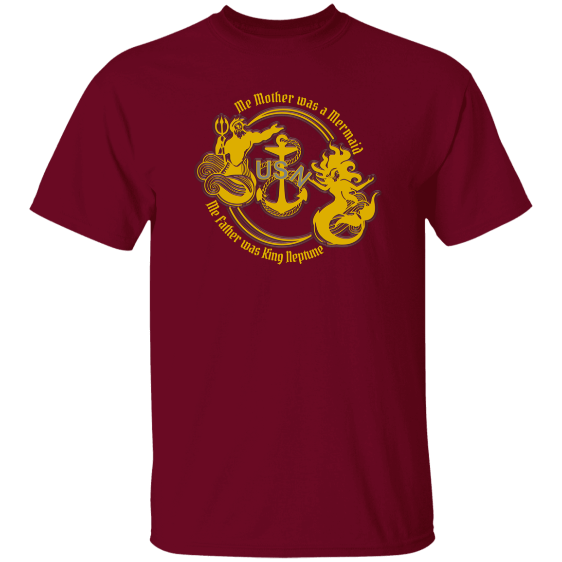 Me Mother and Father Gold 5.3 oz. T-Shirt
