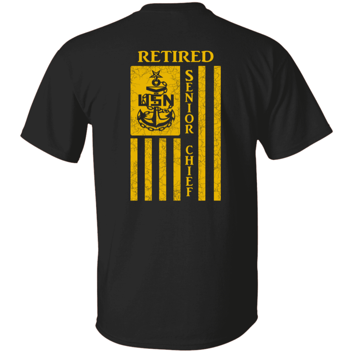 Retired Senior Chief Flag FB T-Shirt