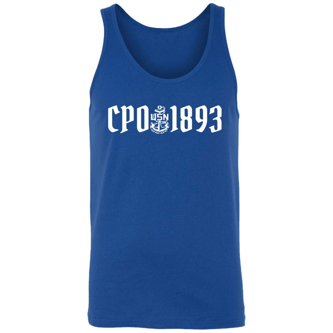 CPO 1893 White Unisex Tank