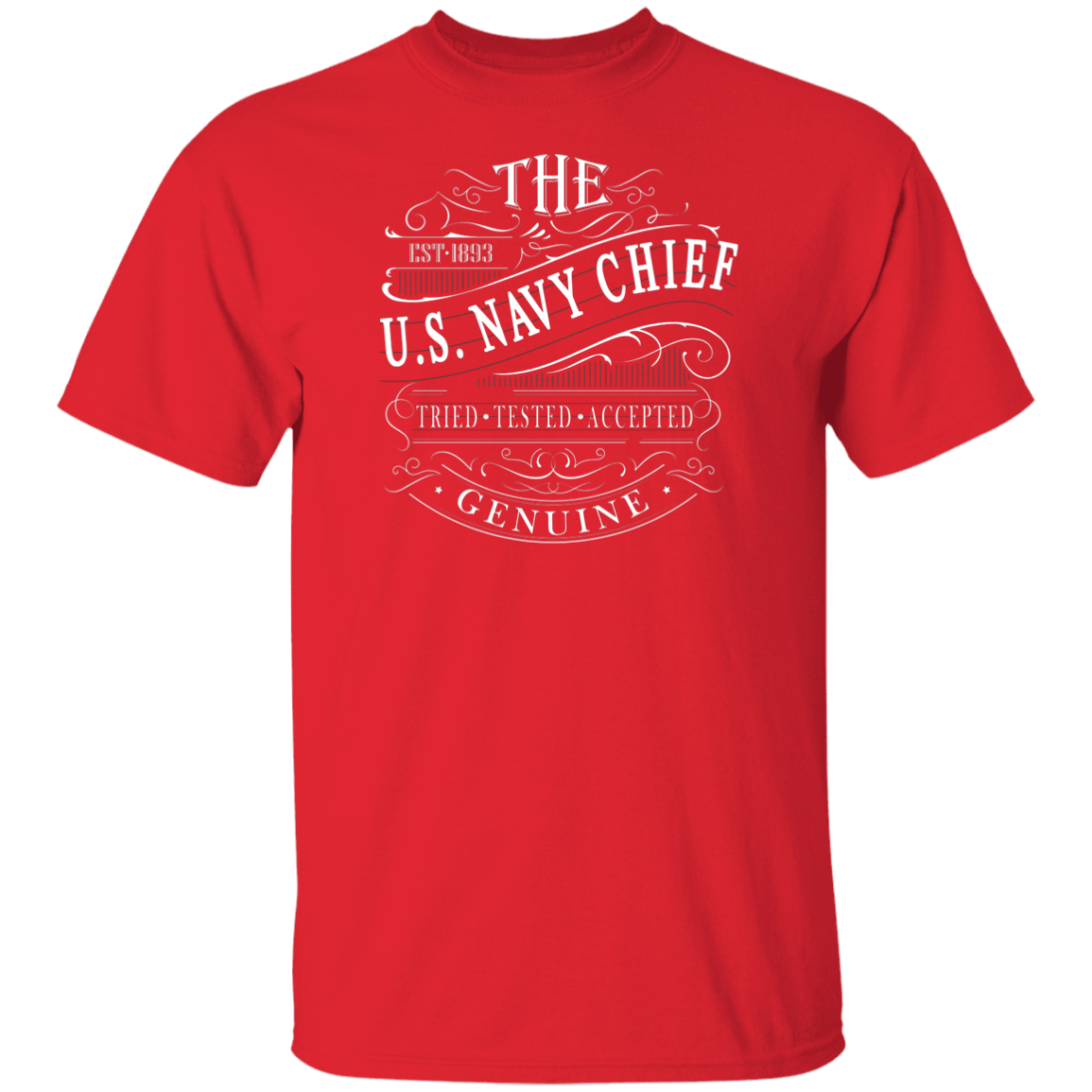 The US Navy Chief 5.3 oz. T-Shirt