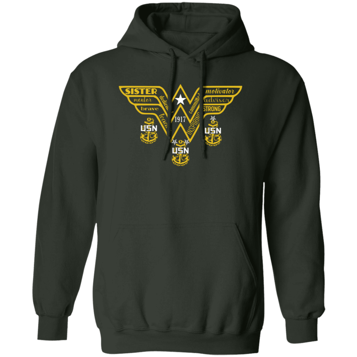 WW CPO Gold Pullover Hoodie
